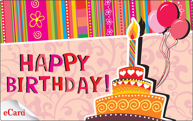 Bday E-Gift Card (500)