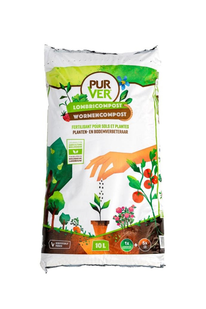 Wormencompost Pur vert