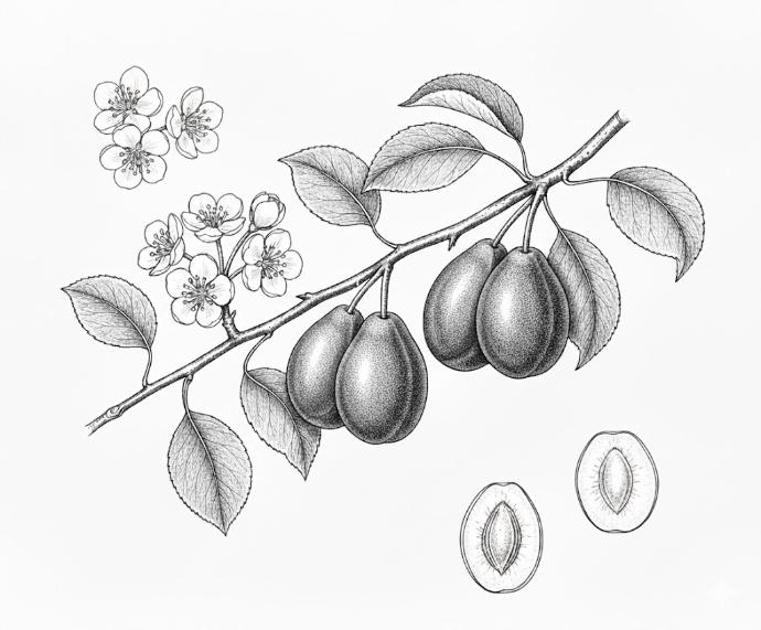 Reine Claude Dorée (RN PG Nanifiant)